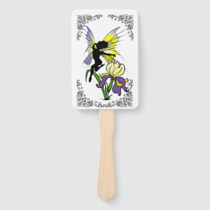 Iris Shadow Fairy Hand Fan