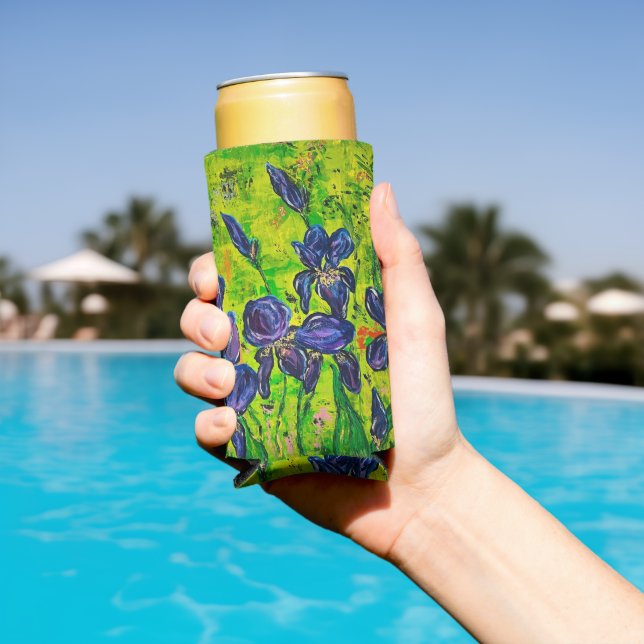 Iris Skinny Can Cooler (In Situ Pool)