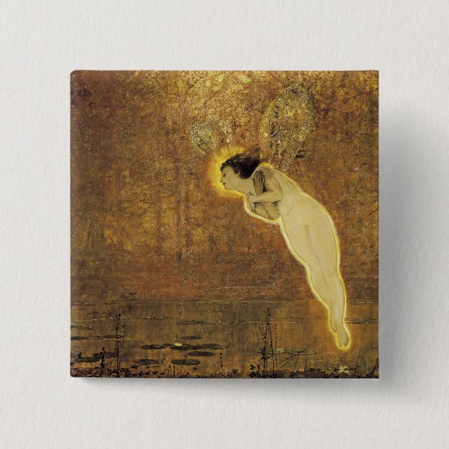 Iris, Spirit of the Rainbow 15 Cm Square Badge (Front)