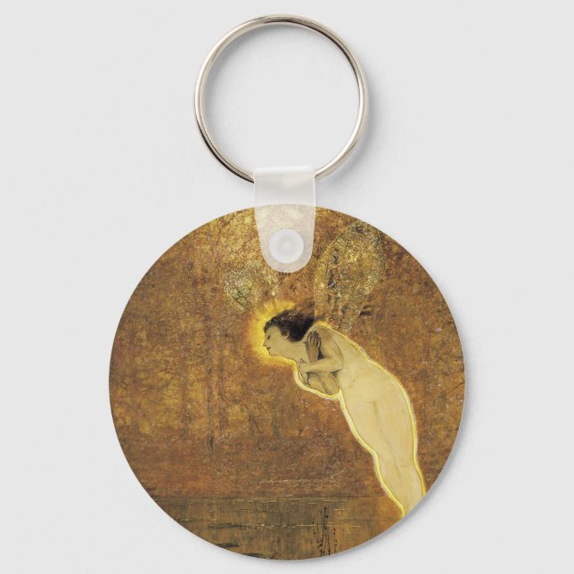 Iris, Spirit of the Rainbow Key Ring (Front)