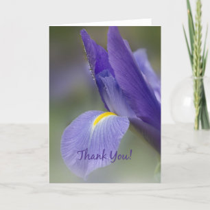 Iris Thank You Card