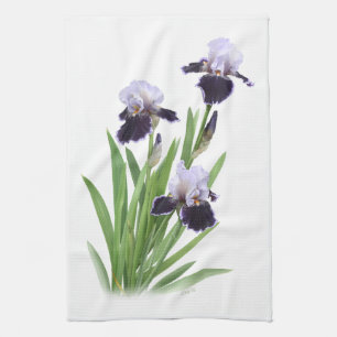 Iris Trio Tea Towel