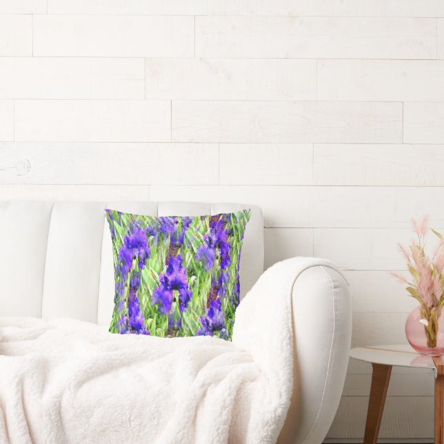 Iris Twirl..... Cushion (Couch)