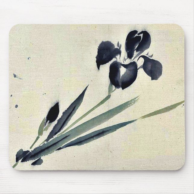 Iris? Ukiyo-e. Mouse Pad (Front)