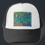 Irises (1889) by Vincent Van Gogh Trucker Hat<br><div class="desc">Irises (1889) by Vincent Van Gogh</div>