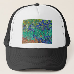 Irises (1889) by Vincent Van Gogh Trucker Hat