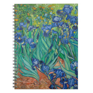 Irises, 1889 notebook