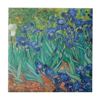 Irises, 1889 tile