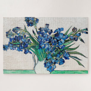 Irises (1890) by Vincent Van Gogh Jigsaw Puzzle
