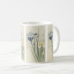 Irises by Ohara Koson Coffee Mug