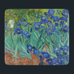 Irises by Van Gogh  Cutting Board<br><div class="desc">Irises by Van Gogh. 
Please visit my store for more interesting design and more colour choice => zazzle.com/iwheels*</div>