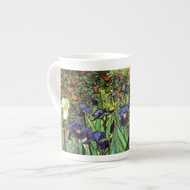Irises by Van Gogh Fine Art China Mug (Front Left)