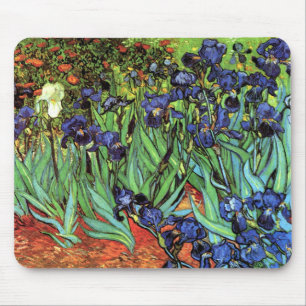 Irises by Van Gogh Fine Art Mouse Pad