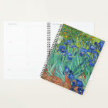 Irises by Van Gogh. Planner<br><div class="desc">Please visit my store for more interesting design and more colour choice => zazzle.com/iwheels*</div>