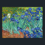 Irises by Van Gogh Poster<br><div class="desc">Please visit my store for more interesting design and more colour choice. => zazzle.com/iwheels*</div>