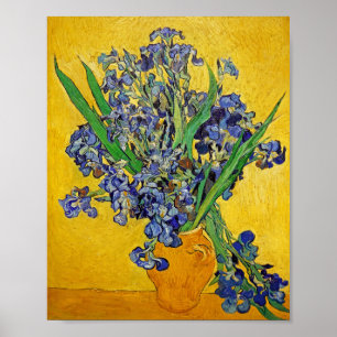 Irises by Van Gogh Poster