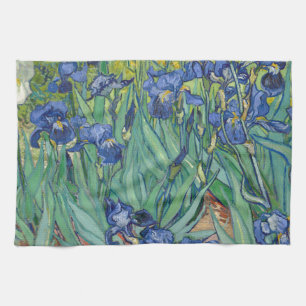 Irises by Van Gogh Tea Towel