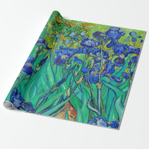 Irises by Van Gogh Wrapping Paper