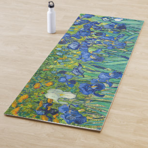Irises by Van Gogh. Yoga Mat