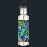 Irises By Vincent Van Gogh 710 Ml Water Bottle<br><div class="desc">Van Gogh voluntarily checked himself into an asylum in France in 1889 and there painted Irises, taking inspiration from the gardens all around him.He died in 1890, but not before creating almost 130 paintings during his stay there. Van Gogh’s brother Theo, submitted Irises to the annual exhibition of The Societe...</div>