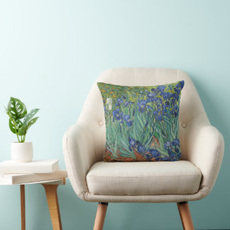 Irises by Vincent Van Gogh Cushion