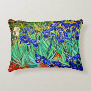 Irises by Vincent Van Gogh Decorative Cushion