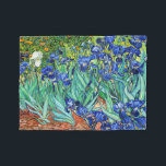 Irises By Vincent Van Gogh Fleece Blanket<br><div class="desc">Van Gogh voluntarily checked himself into an asylum in France in 1889 and there painted Irises, taking inspiration from the gardens all around him.He died in 1890, but not before creating almost 130 paintings during his stay there. Van Gogh’s brother Theo, submitted Irises to the annual exhibition of The Societe...</div>