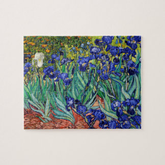 Irises by Vincent van Gogh Jigsaw Puzzle