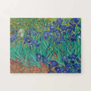 Irises by Vincent Van Gogh Jigsaw Puzzle