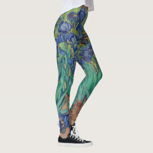 "Irises" by Vincent van Gogh Leggings