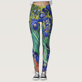 Irises by Vincent van Gogh Leggings