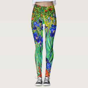 Irises by Vincent Van Gogh Leggings