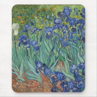 Irises by Vincent Van Gogh Mouse Pad