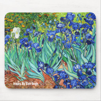 Irises By Vincent Van Gogh Mouse Pad