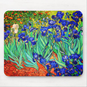 Irises by Vincent Van Gogh Mouse Pad