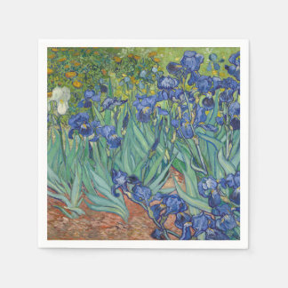 Irises by Vincent Van Gogh Napkin