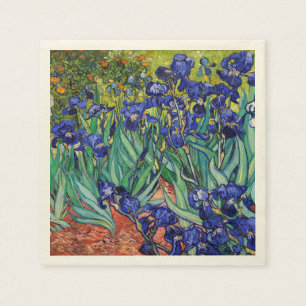 Irises by Vincent van Gogh Napkin