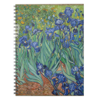 Irises by Vincent Van Gogh  Notebook