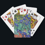Irises by Vincent van Gogh Playing Cards<br><div class="desc">Irises by Vincent van Gogh,  1889.</div>