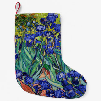 Irises by Vincent van Gogh Small Christmas Stocking