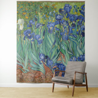 Irises by Vincent Van Gogh Tapestry