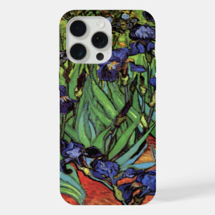 Irises by Vincent van Gogh, Vintage Garden Art iPhone 15 Pro Max Case