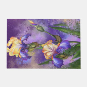 Irises Doormat