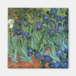 Irises (F608) Van Gogh Fine Art Magnet