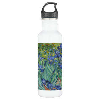 Irises, Floral Oil Painting, Vincent Van Gogh 710 Ml Water Bottle