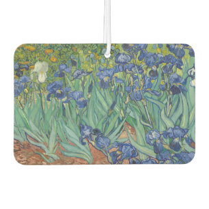 Irises, Floral Oil Painting, Vincent Van Gogh Car Air Freshener