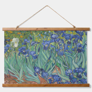 Irises, Floral Oil Painting, Vincent Van Gogh Hanging Tapestry