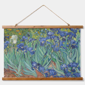 Irises, Floral Oil Painting, Vincent Van Gogh Hanging Tapestry