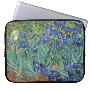 Irises, Floral Oil Painting, Vincent Van Gogh Laptop Sleeve