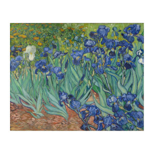 Irises Flowers Van Gogh Floral Vintage Painting Acrylic Print